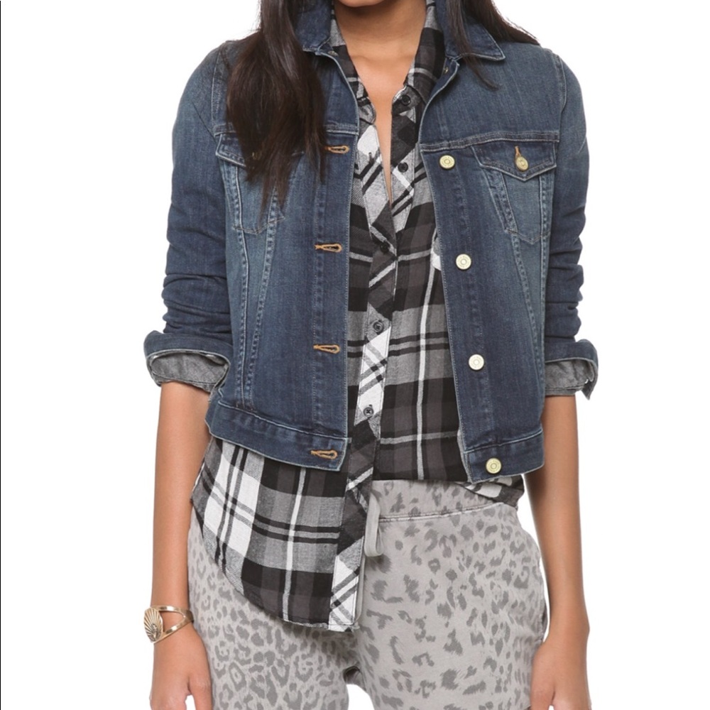 Joie classic denim.jacket in XS